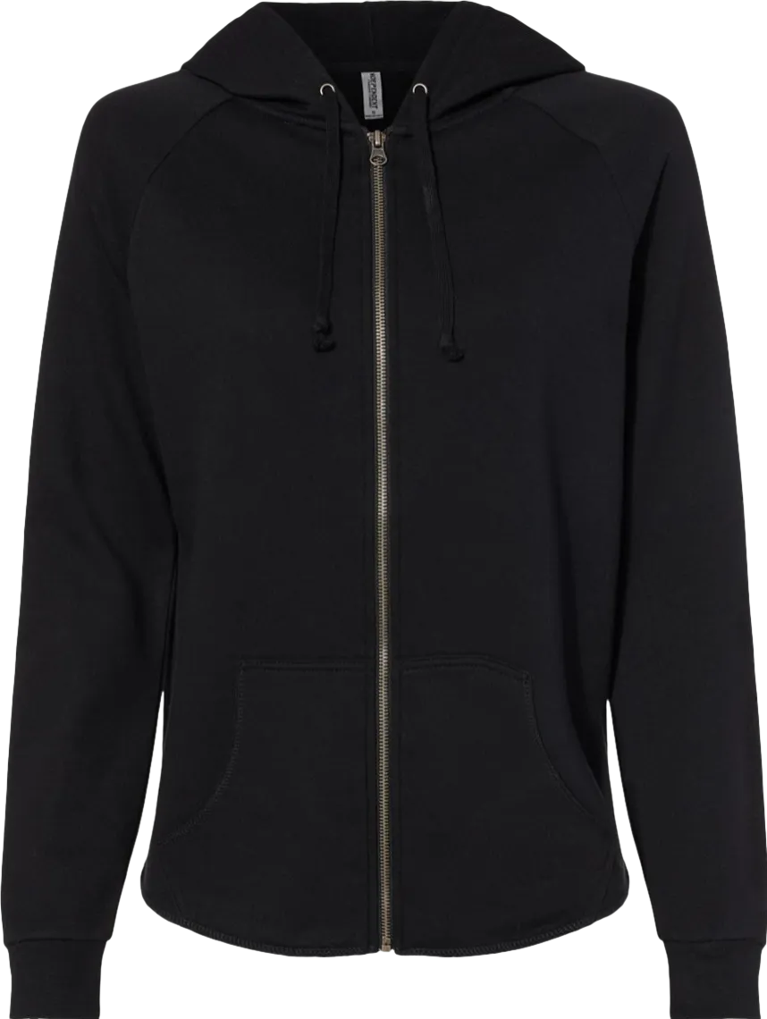 Women's California Wave Wash Full-Zip Hooded Sweatshirt