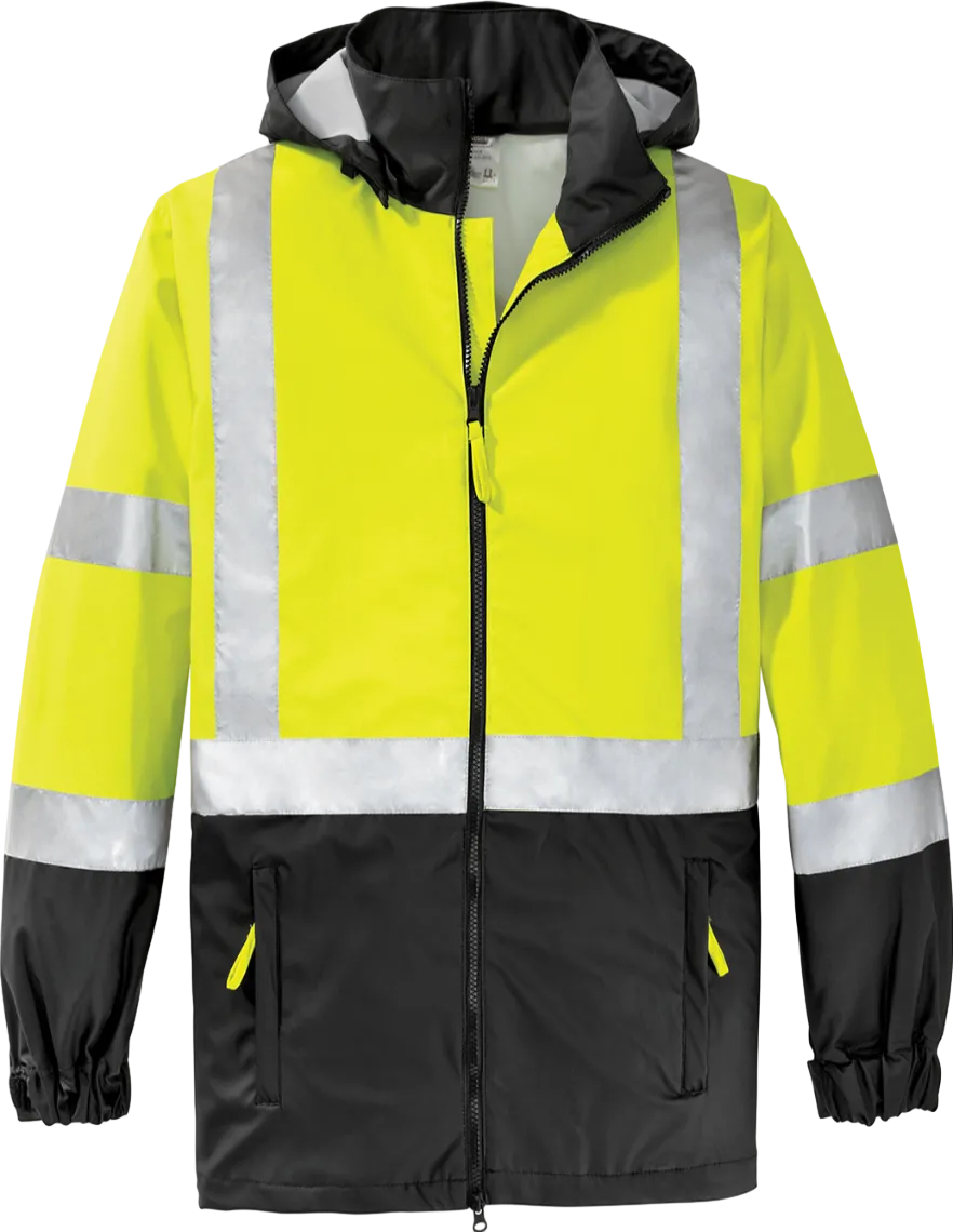 ANSI 107 Class 3 Safety Windbreaker