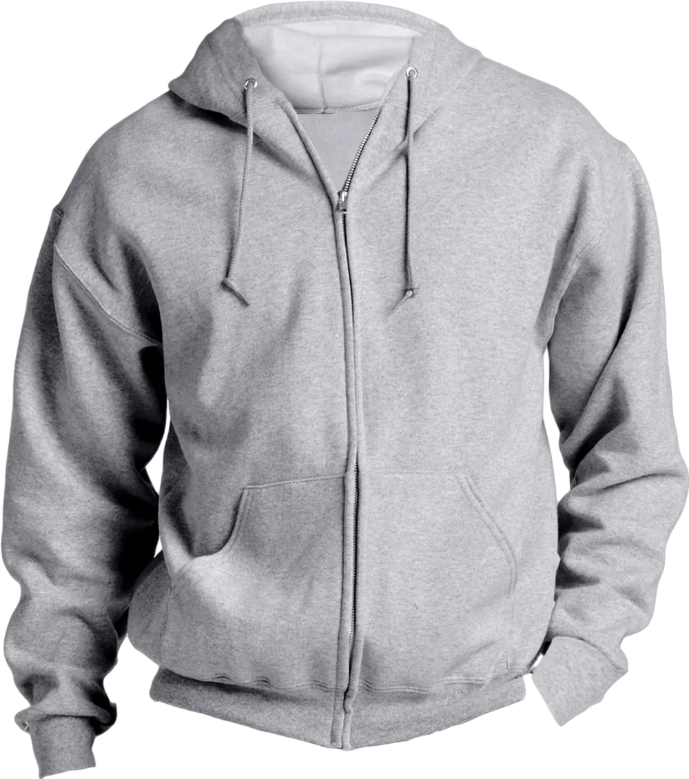 Rugged Full-Zip Hooded Sweatshirt