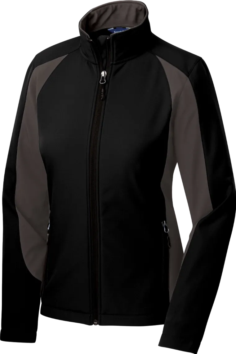 Ladies Colorblock Soft Shell Jacket