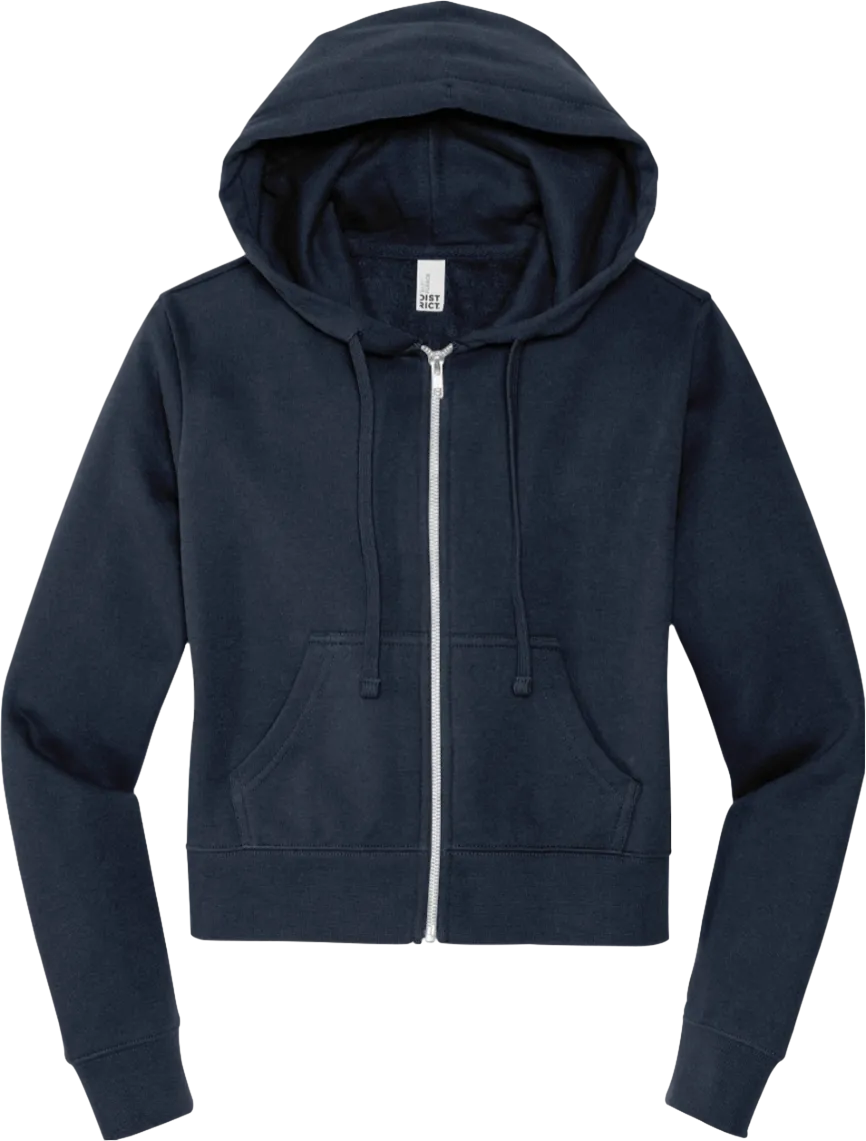 Women's V.I.T. Fleece Full-Zip Cropped Hoodie