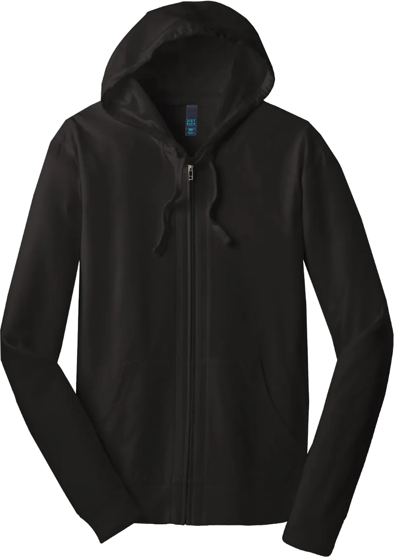 Jersey Full-Zip Hoodie