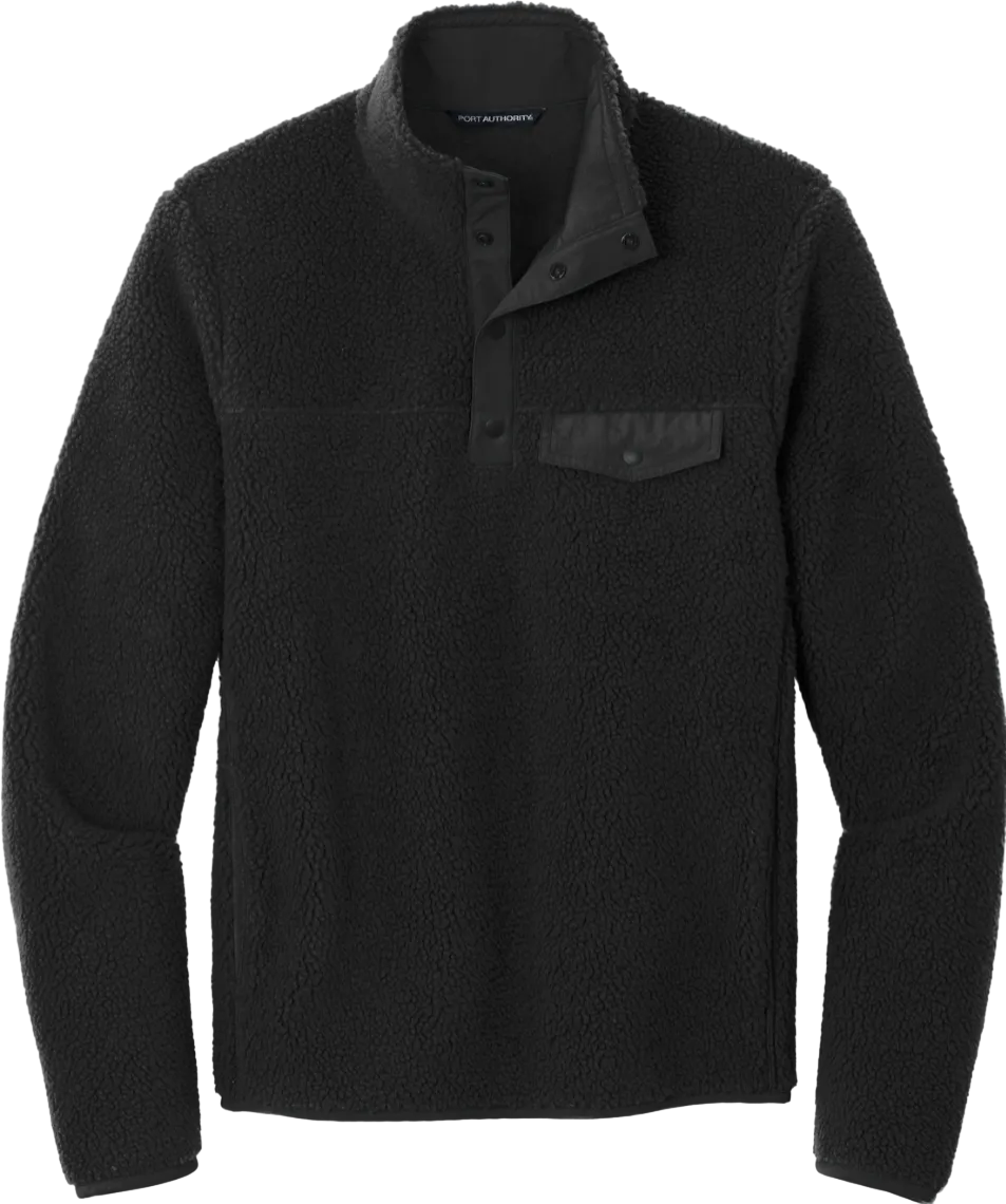Camp Fleece Snap Pullover