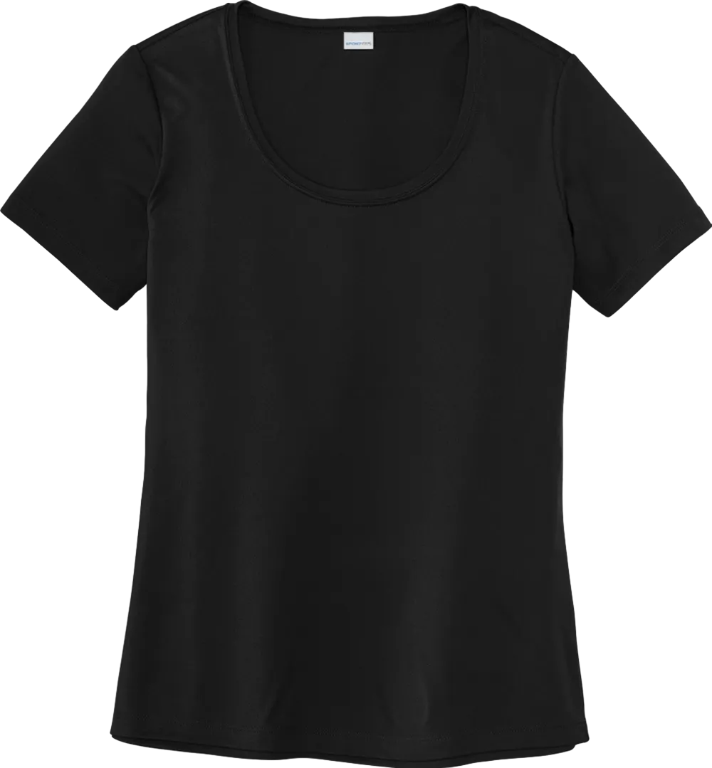 Ladies Posi-UV Pro Scoop Neck Tee