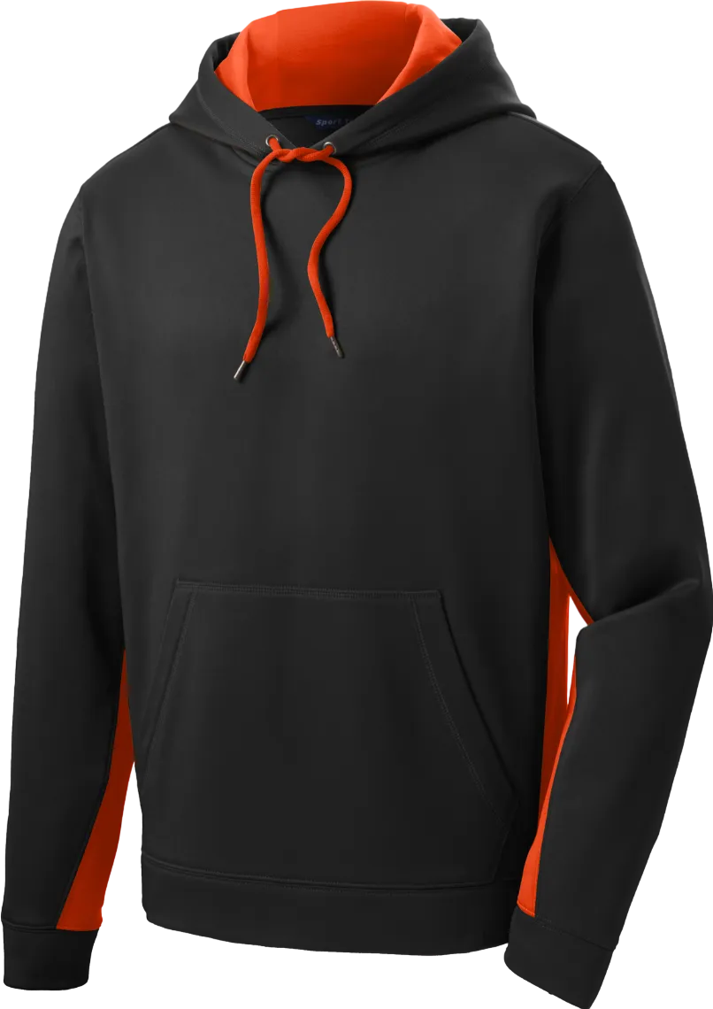 Sport-Wick Fleece Colorblock Hooded Pullover