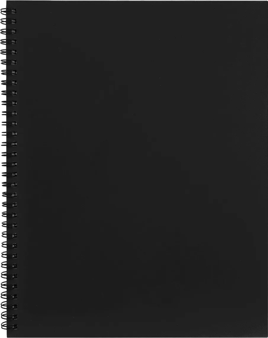 8 1/2" x 11" Lazerburst Spiral Notebook