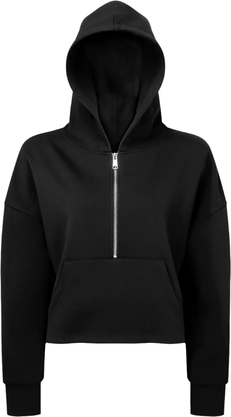 Ladies' Alice 1/2-Zip Hooded Sweatshirt