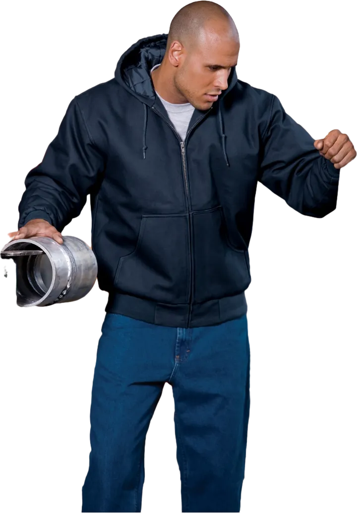 Tall Duck Cloth Hooded Work Jacket