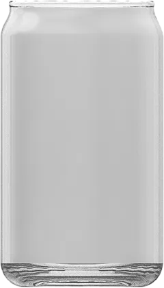 Soda Can Glass 16 oz