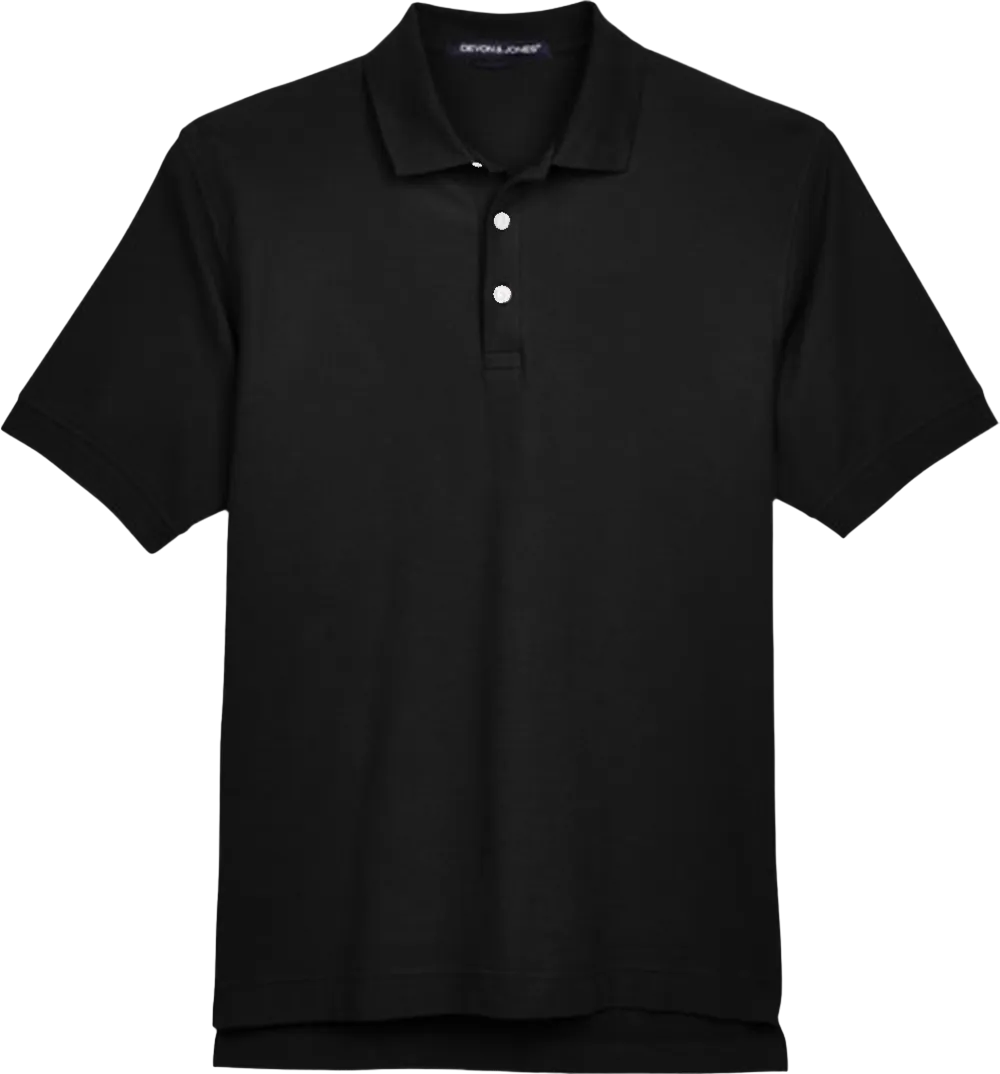 Men's Pima Piqué Short-Sleeve Polo