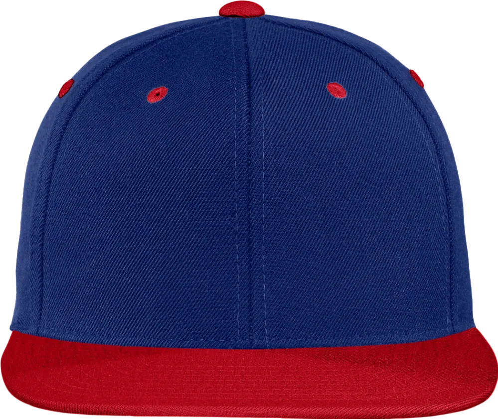 Flat Bill Snapback Cap