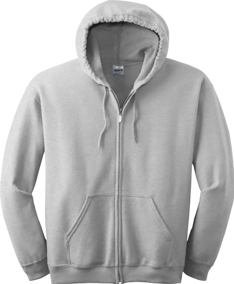 Heavy Blend Full-Zip Hooded Sweatshirt