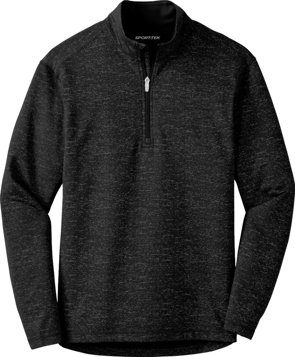 Sport-Wick Stretch Reflective Heather 1/2-Zip Pullover