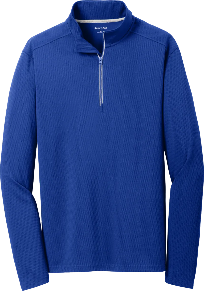 Sport-Wick Textured 1/4-Zip Pullover