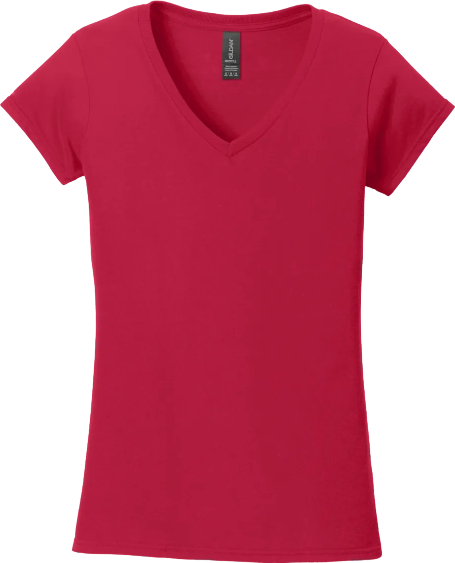 Softstyle Ladies Fit V-Neck T-Shirt