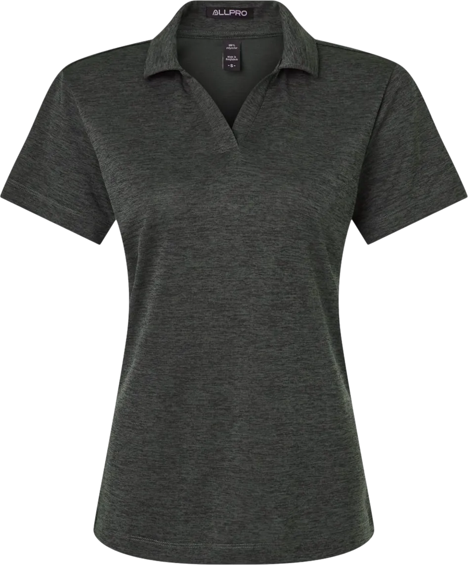 AllPro Women's Pro-Lock Performance Mélange Polo