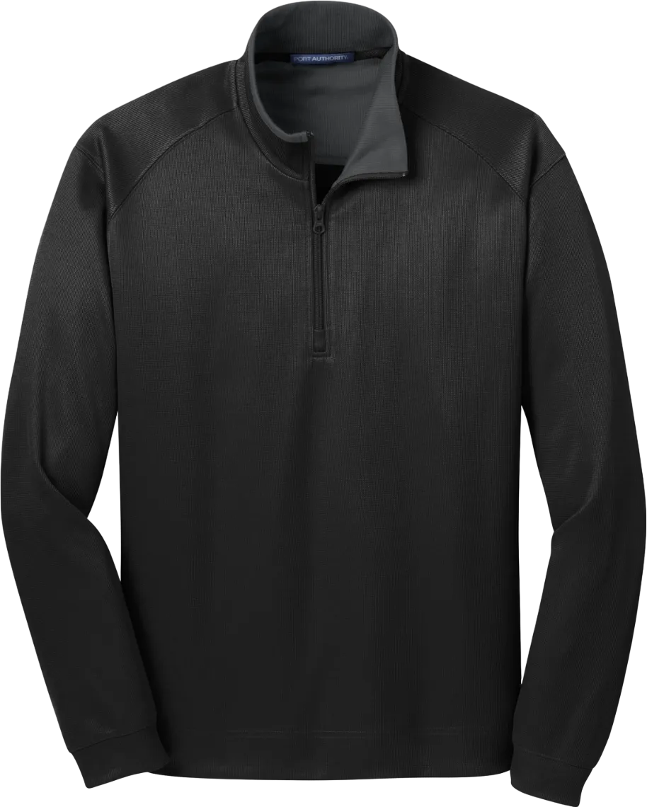 Vertical Texture 1/4-Zip Pullover