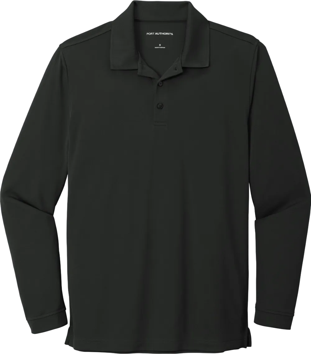 Dry Zone UV Micro-Mesh Long Sleeve Polo