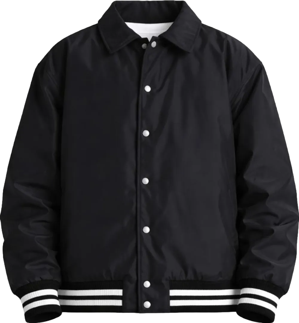 Unisex Collared Varsity Jacket