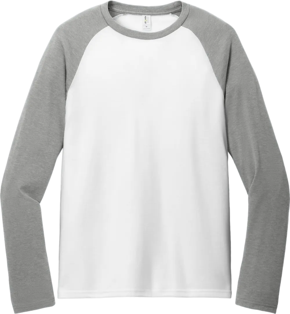 Unisex Tri-Blend Long Sleeve Colorblock Raglan