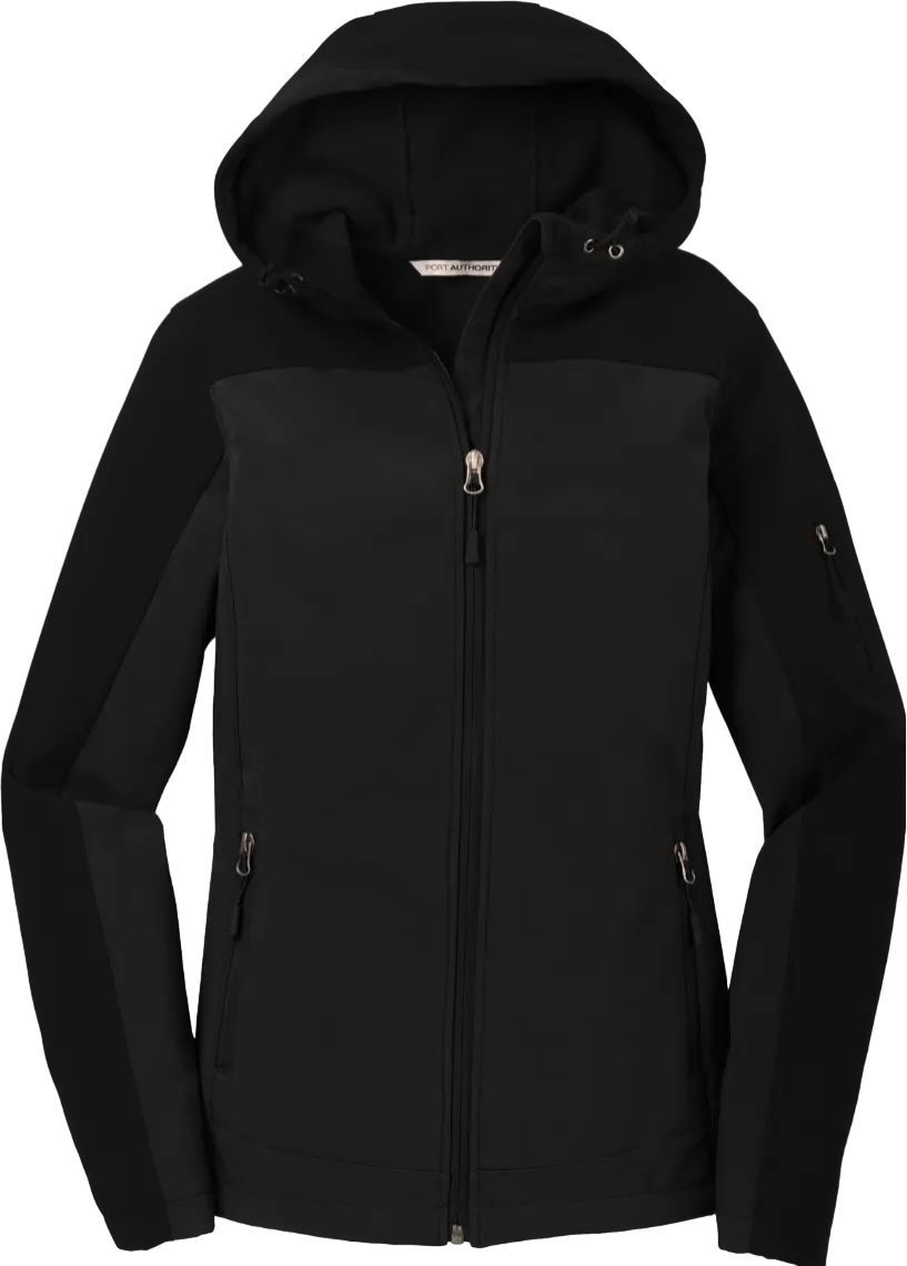 Ladies Hooded Core Soft Shell Jacket