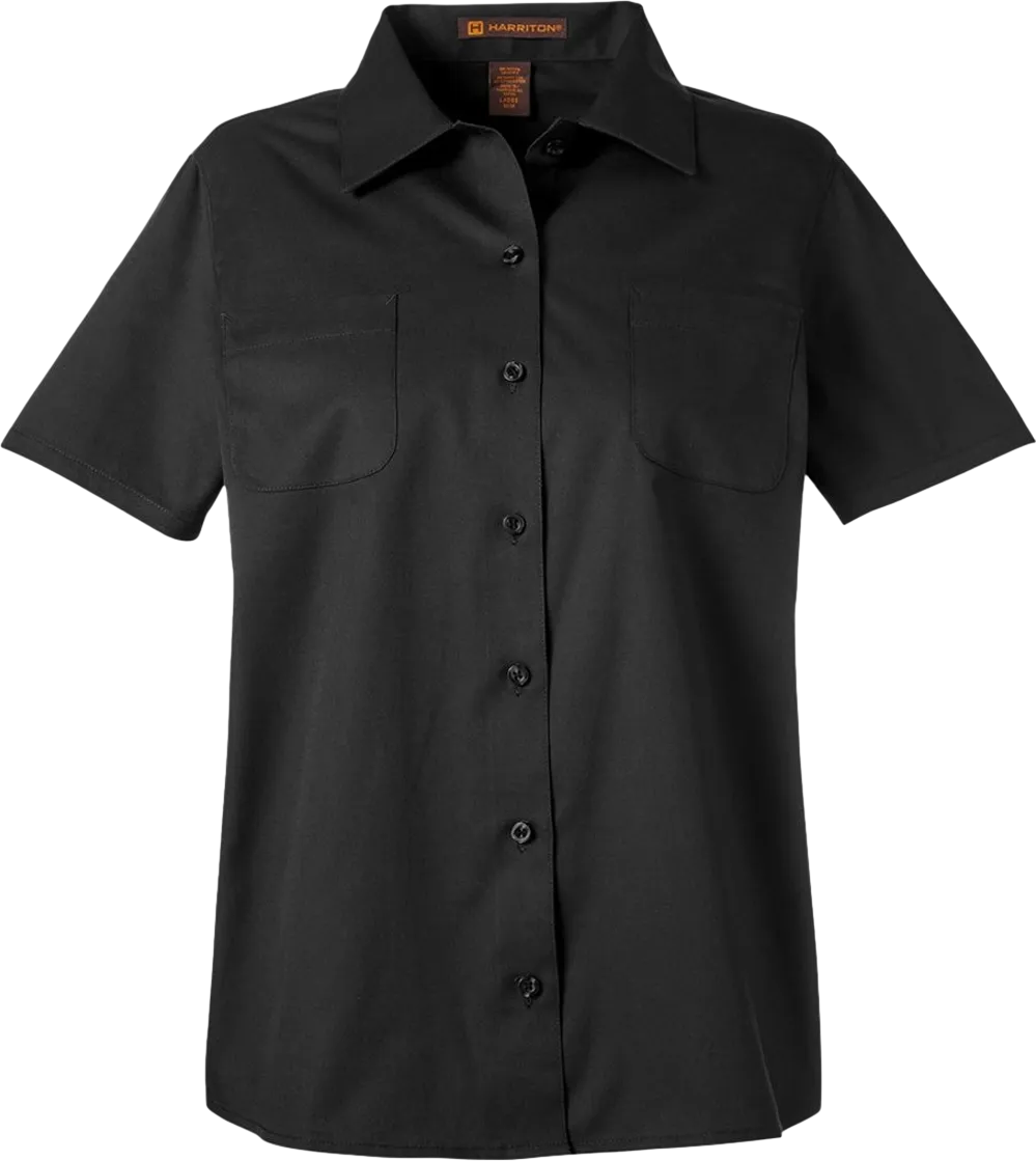 Harriton Women's Advantage IL Short Sleeve Dress Shirt