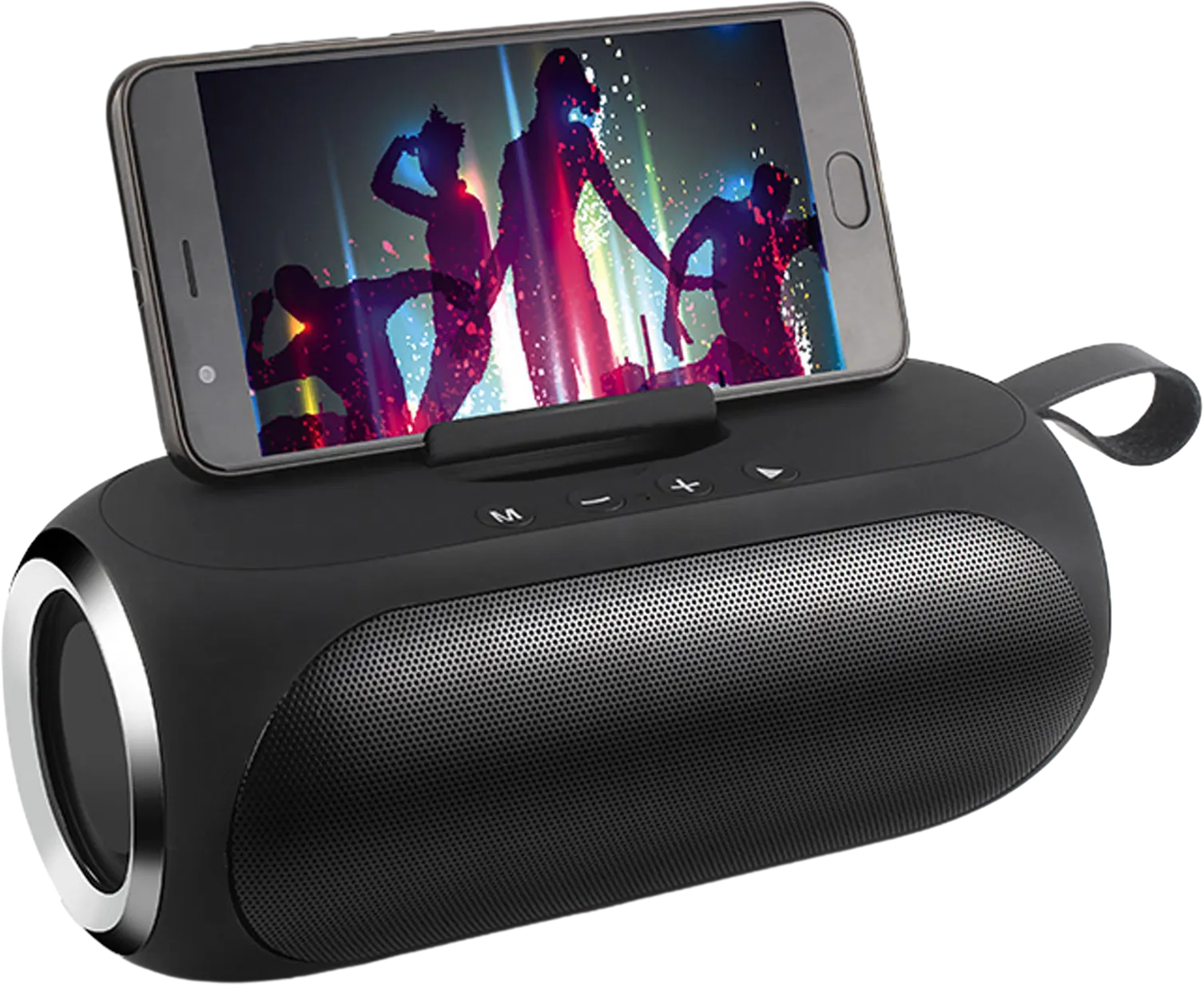 Blackpunk Bluetooth Speaker with Phone Holder