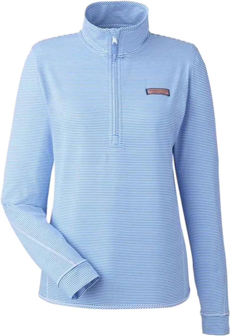Women's Microstripe Sankaty 1/2-Zip Pullover