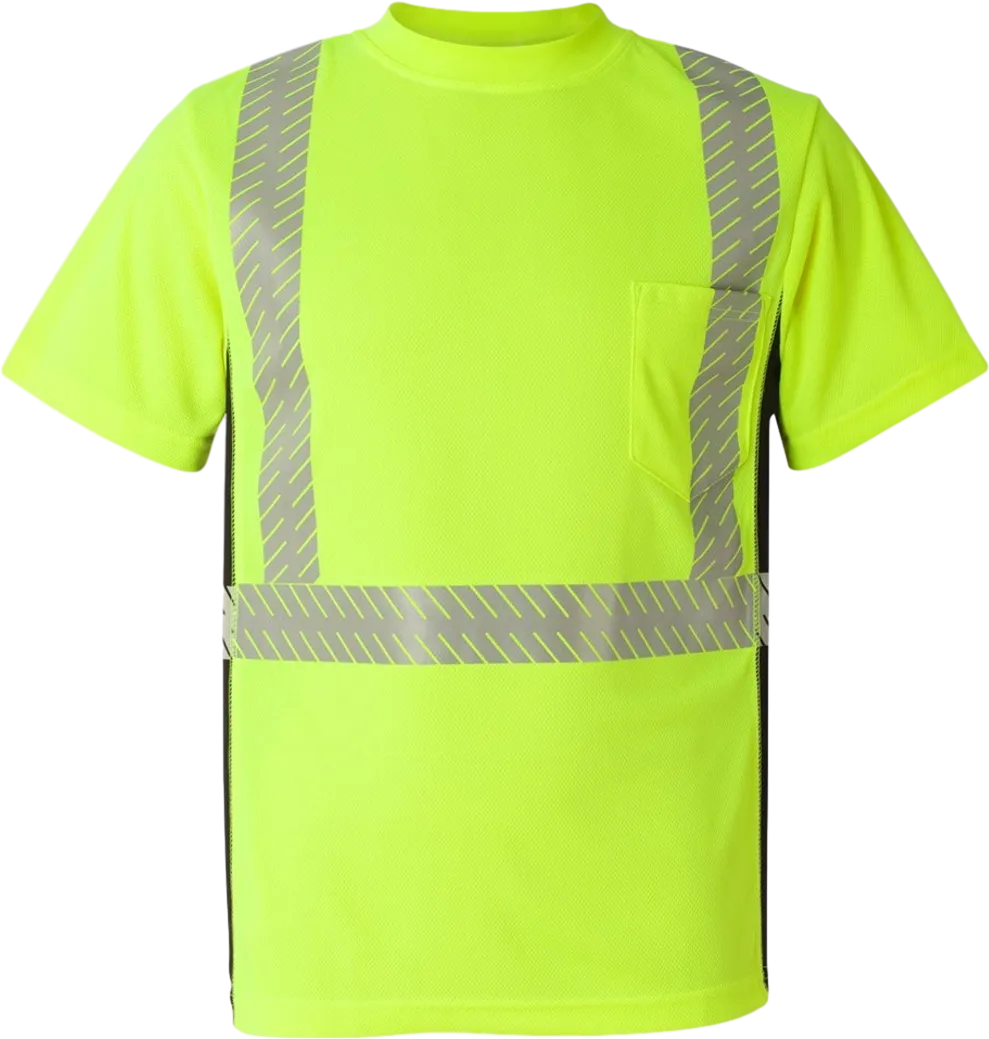 Kishigo Unisex Premium Black Series® Breathable Tape Class 2 T-Shirt