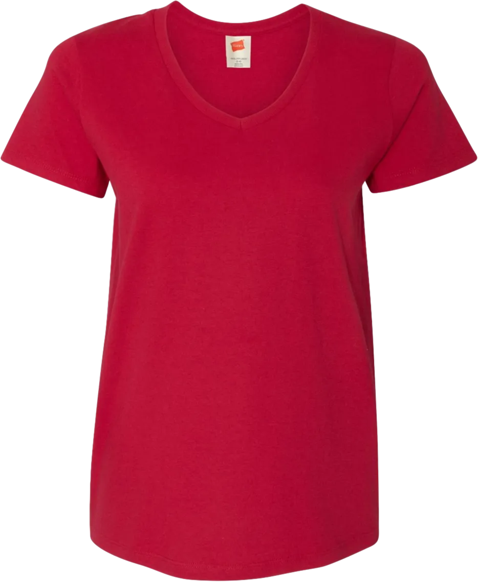 Essential-T Women's V-Neck Short Sleeve T-Shirt