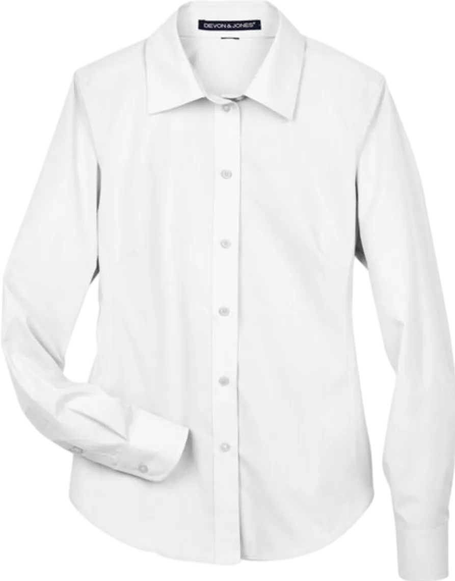Ladies' Crown Woven Collection Solid Broadcloth