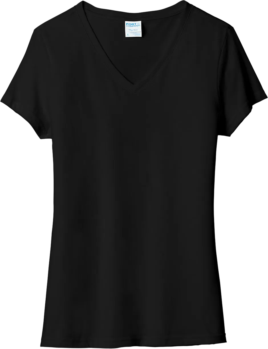 Ladies Tri-Blend V-Neck Tee