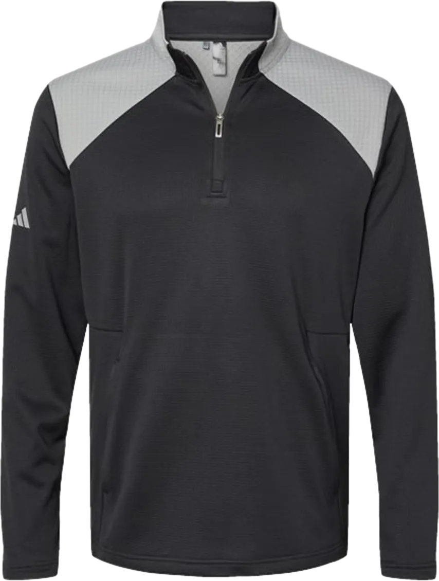 Mixed Media 1/4-Zip Pullover