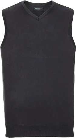 V-neck Sleeveless Knitted Sweater