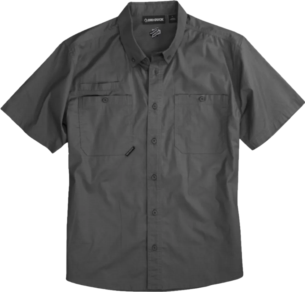 DRI DUCK Men's Craftsman Woven Short Sleeve Shirt