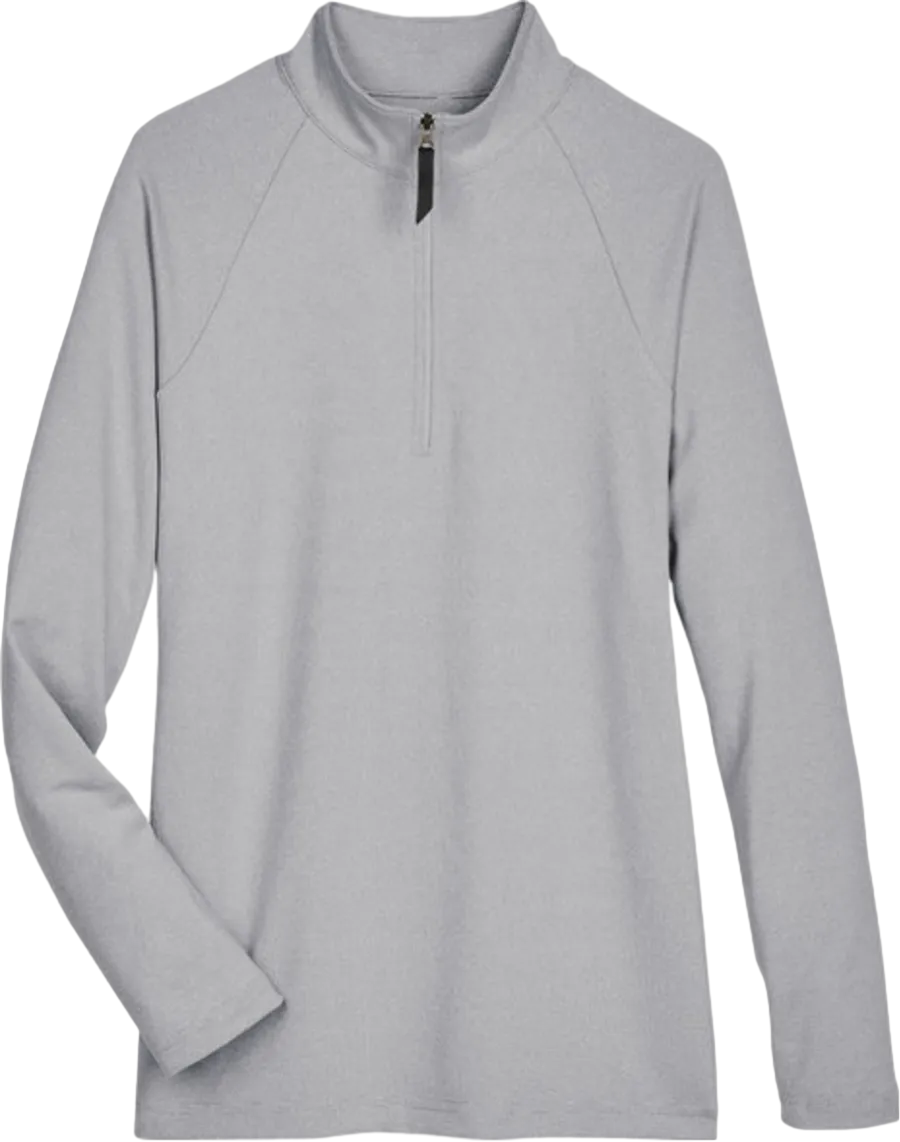 CrownLux Performance Ladies' Clubhouse Micro-Stripe 1/4-Zip