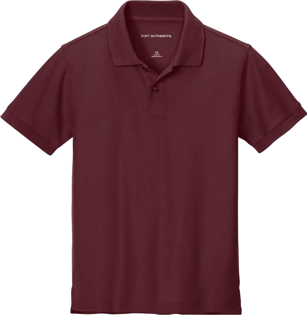 Youth Wearever Signature Pique Polo
