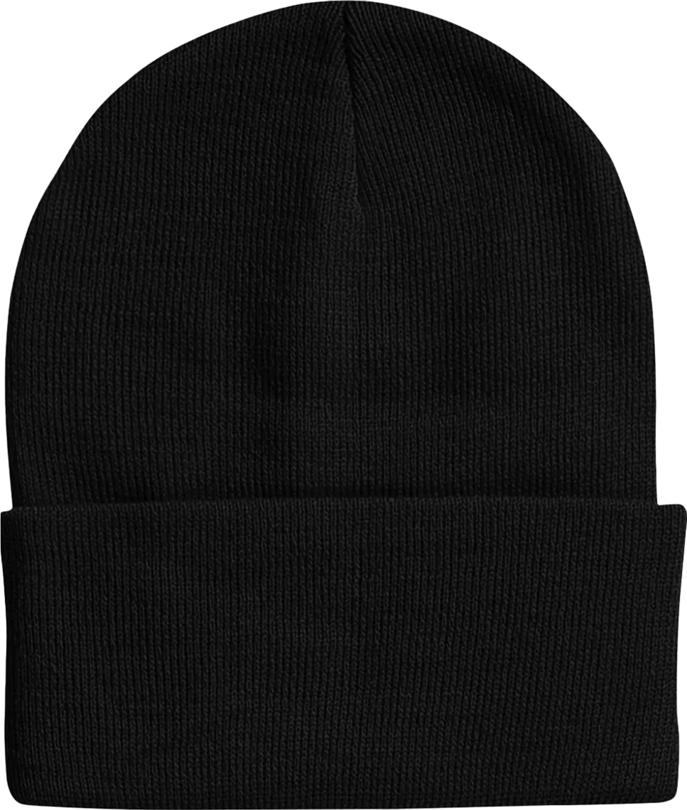 Fleece Lined 12" Cuffed Beanie
