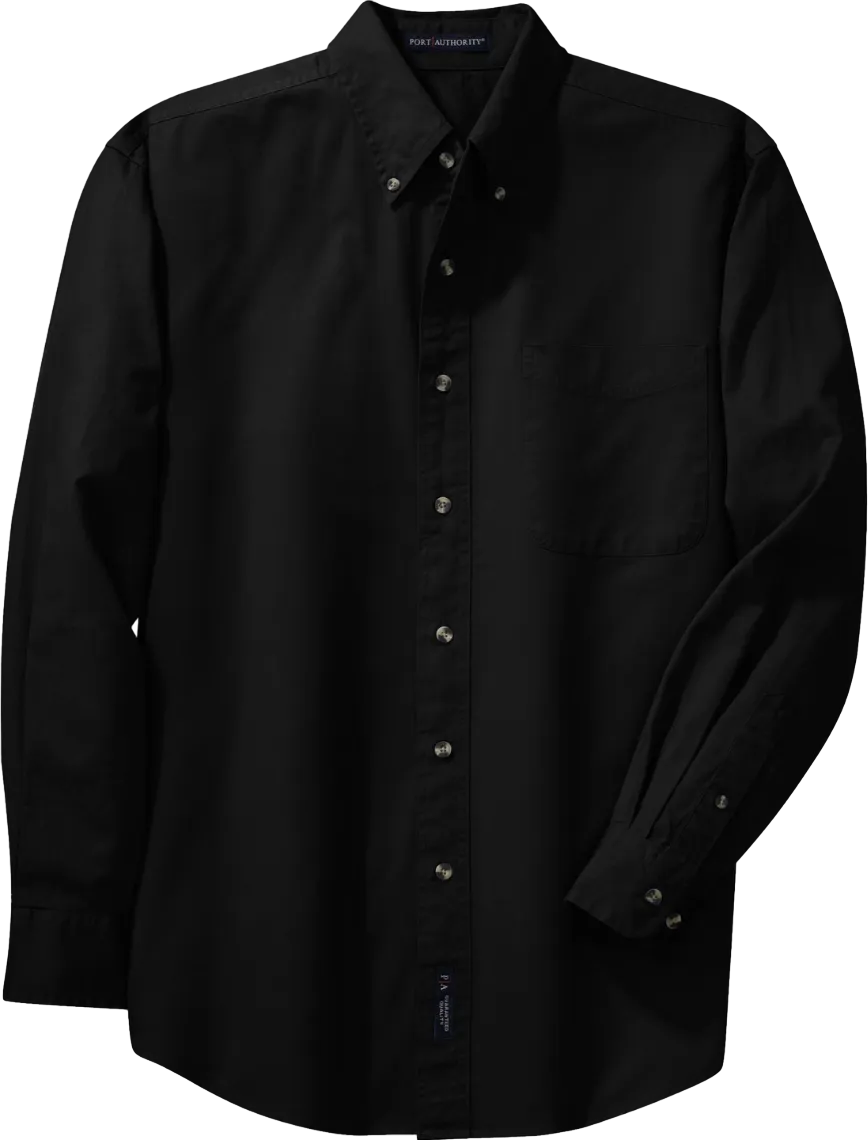 Tall Long Sleeve Twill Shirt