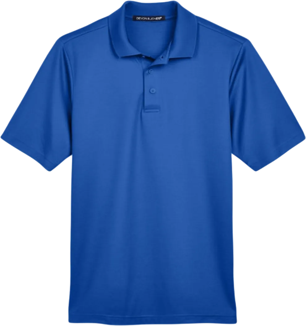 CrownLux Performance Men's Tall Plaited Polo