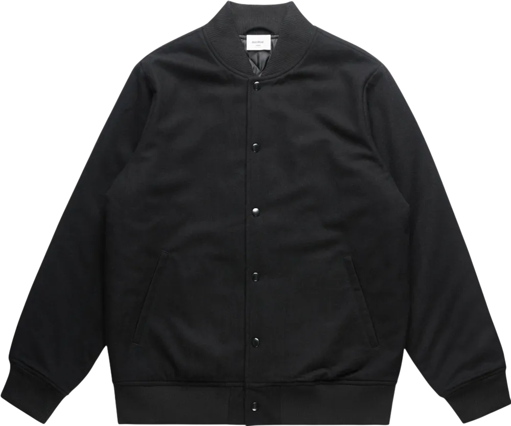 Men's Felt Bomber Jacket