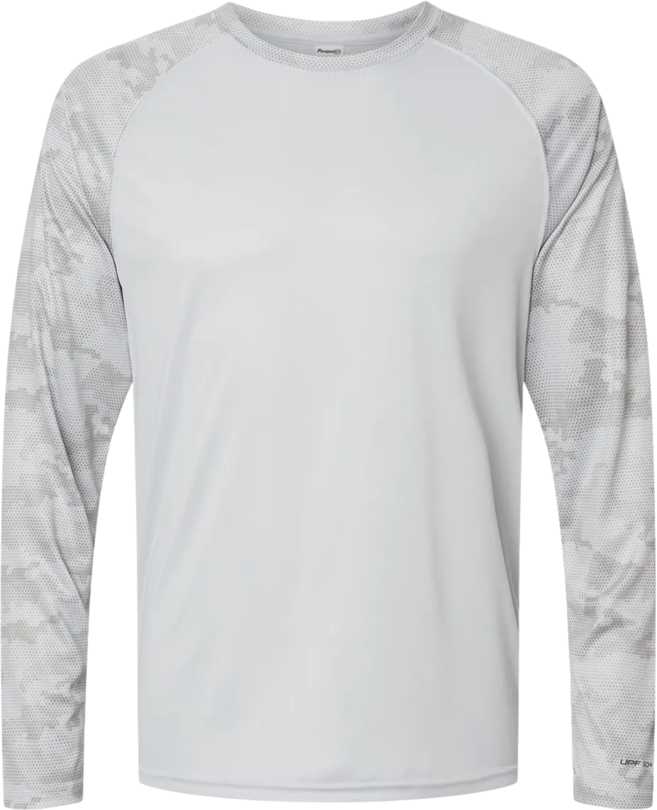 Paragon Unisex Cayman Performance Camo Colorblocked Long Sleeve T-Shirt (216)