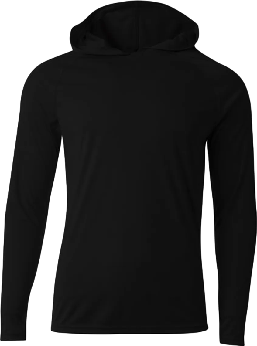 Men's Cooling Performance Long-Sleeve Hooded T-Shirt