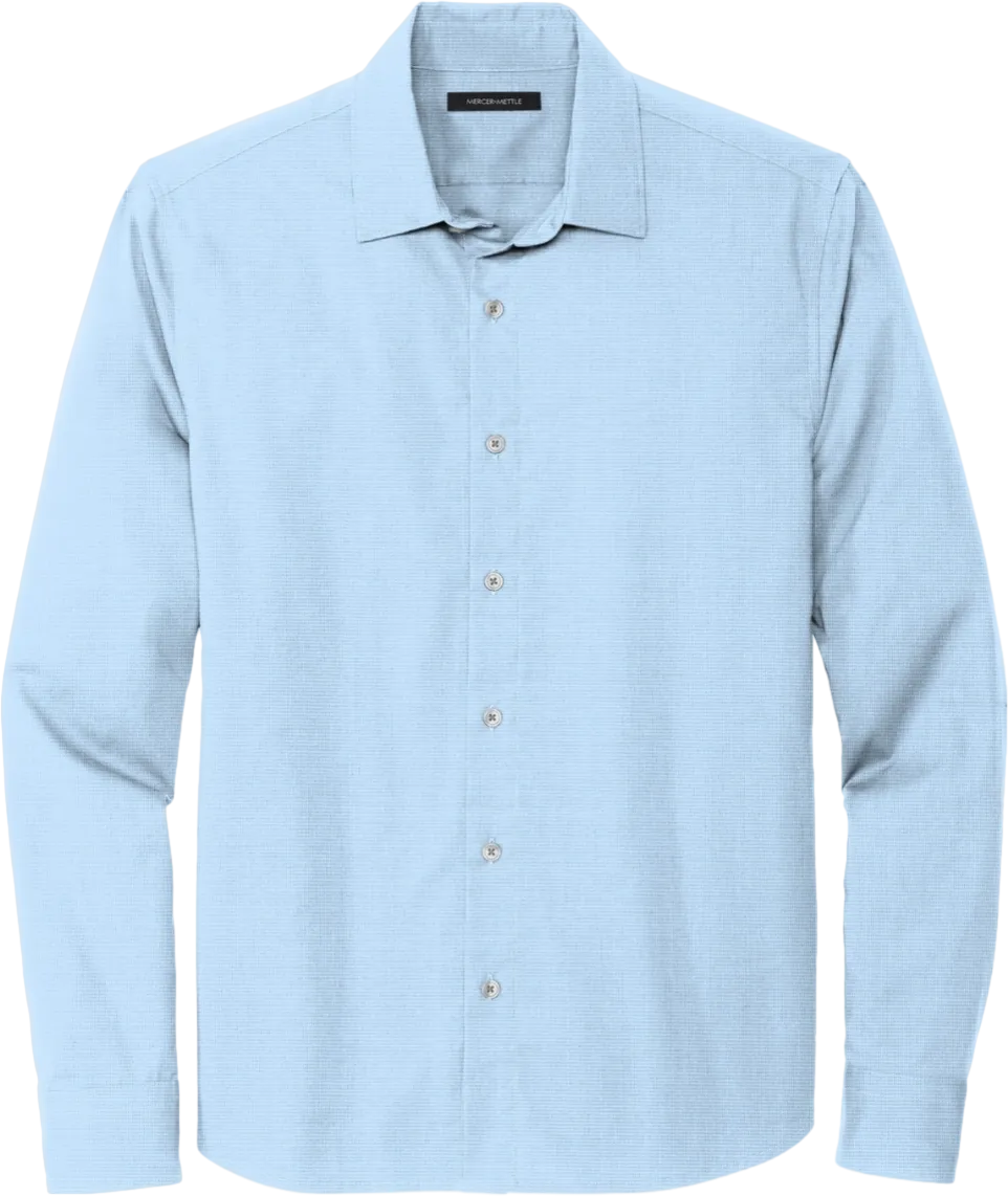 Long Sleeve Stretch Woven Shirt
