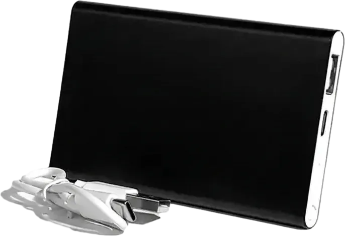 Slim Portable Charger - 4,000 mAh Power Bank