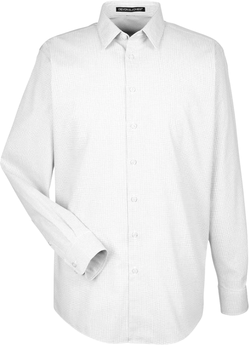 Men's Crown Woven Collection Royal Dobby Shirt