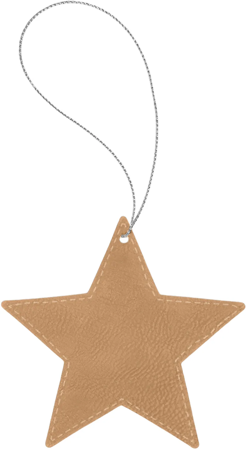 Laserable Star Ornament