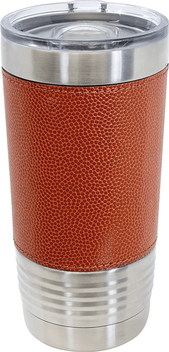 20 oz. Basketball Tumbler with Slider Lid