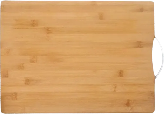 Wood Chopping Board, Steel Handle