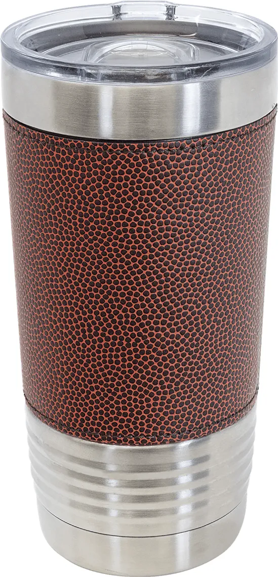 20 oz. Football Tumbler with Slider Lid